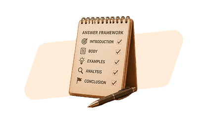 Answer writing framework